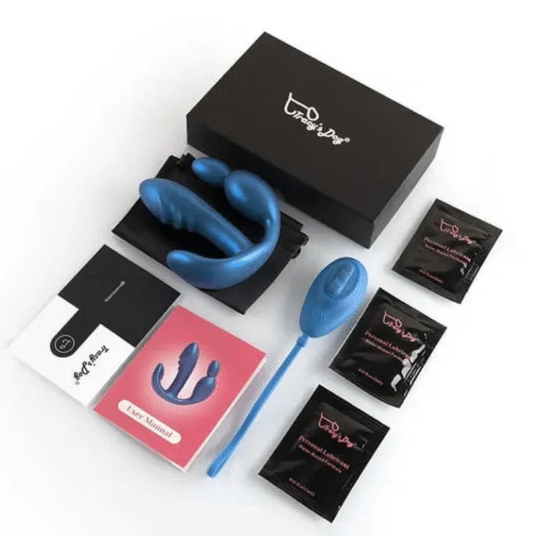 Vibrador doble a control Bali