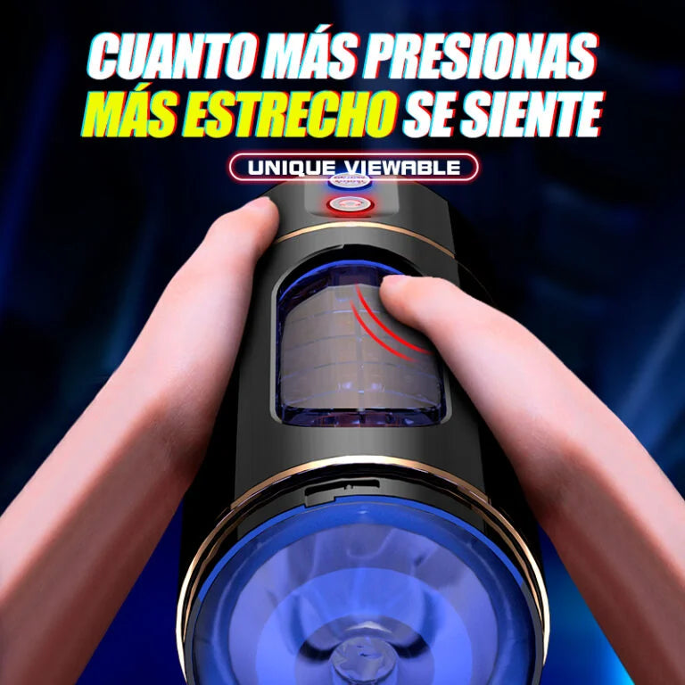 ASHLEY Masturbador Automático con Gemidos