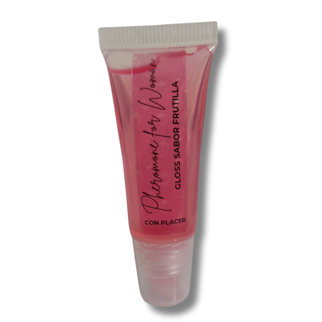 Labial con feromonas sabor frutilla