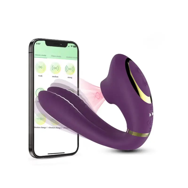 Succionador y vibrador con APP Bombay