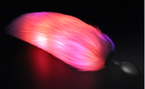 Plug cola de zorro LED