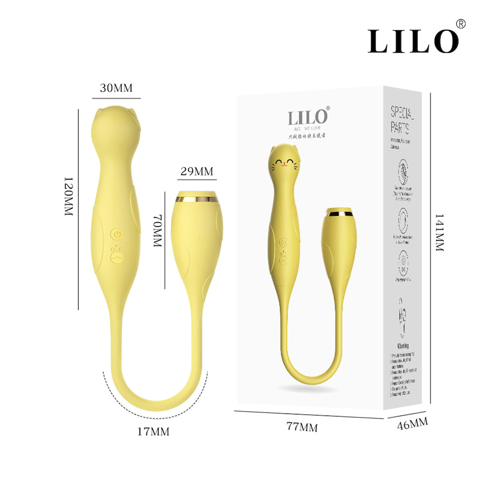 Amaro vibrador y succionador