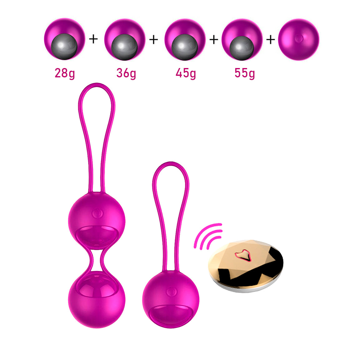 Esferas con peso kegel vibrador FOX BOLA