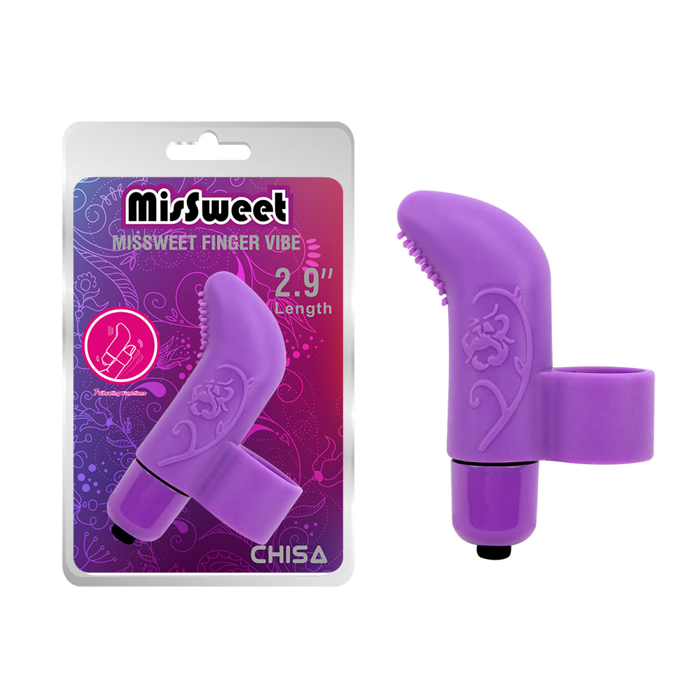 Vibrador dedo MisSweet Finger Morado