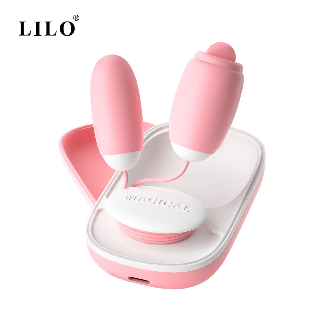 Huevo + lengua con caja magnética