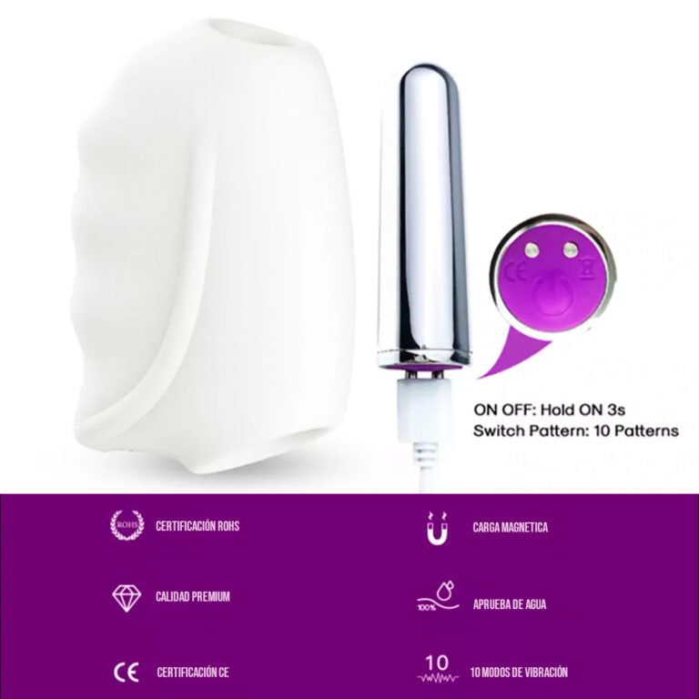 Masturbador masculino Pocket Vibrador